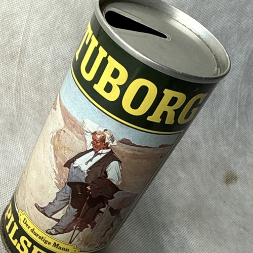 80er bierdose tuborg pilsener - bierdose,