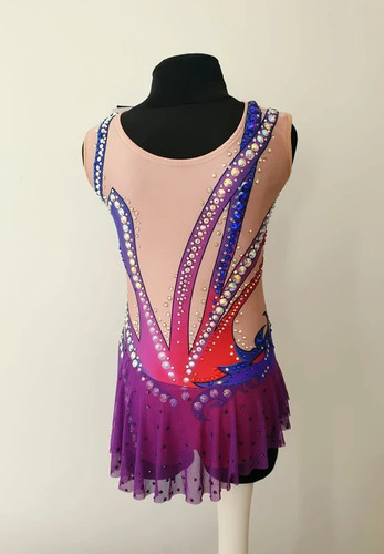 Justaucorps rouge violet - justaucorps, rouge-violet