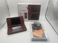 Nintendo DSi XL Bordeauxrot Spielkonsole Guter Zustand - Ovp