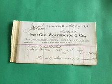 Geo. Worthington & Co Hardware