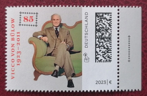 Briefmarke brd loriot - briefmarke,