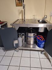 mobile Zapfanlage kpl Edelstahl für Event, Garten ect