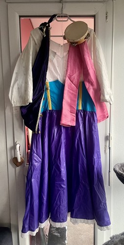 Disney esmeralda cosplay kleid - esmeralda,