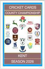 Kent CCC 2026 SEASON SQUAD -