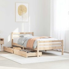 Massivholzbett Singlebett