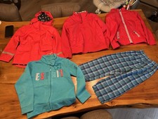 Paket Kinderkleidung Gr. 110/116, 5 Teile, Jacken, Napapijri