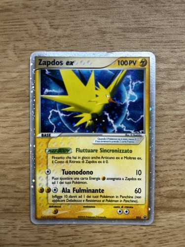 Zapdos 033 holo black star - 033,