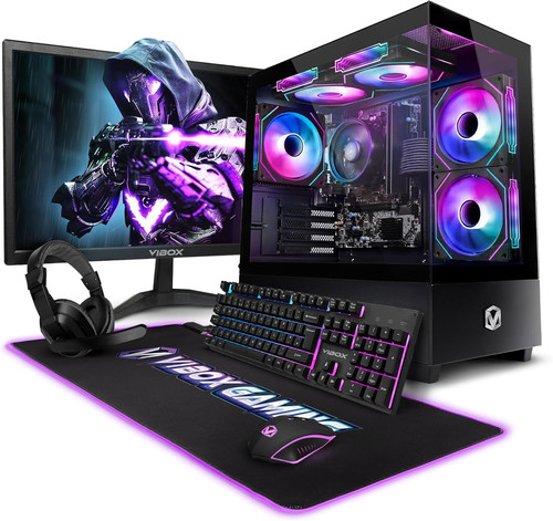 Vibox gaming pc set - gaming,