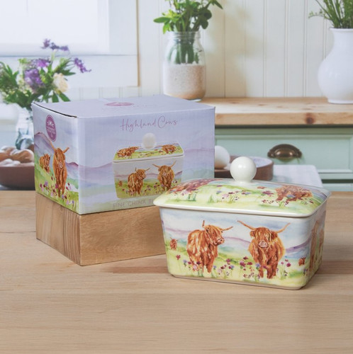 Highland cow fine china - fine,