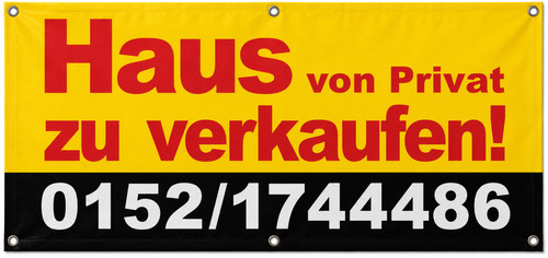 Werbebanner haus verkaufen - werbebanner,