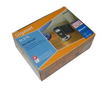 Siemens Gigaset SL 370 analog Telefon schwarz silber gute Zustand !!!       **48