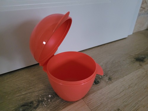 Tupperware orange apfeldose - tupperware,