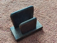 Alter   Holz - Briefständer