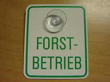 Schild Forstbetrieb