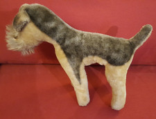 Steiff Hund Foxterrier, ohne Knopf ca 30 cm, 50er Jahre ?, Zust. 1-2/ 2+ (fine+)