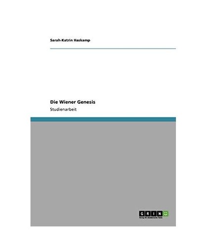 Die wiener genesis haskamp - wiener,