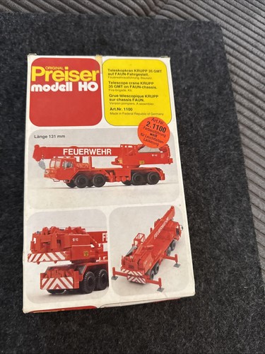 Preiser modell no 1100 - no,