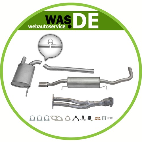 Komplette auspuffanlage ohne - komplette,