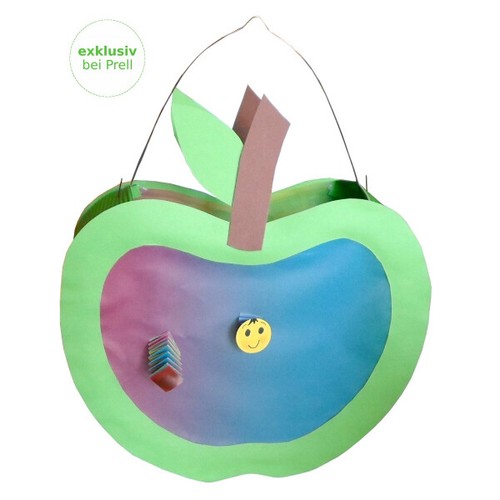 Laterne apfel mit wurm - x,