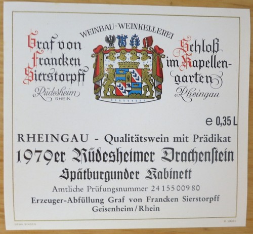 Weinetiketten deutschland graf - weinetiketten,
