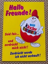 Ü-Ei Werbeblatt Eiermann