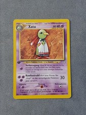 Pokémon Karte • Xatu • Neo Genesis • 1 Edition • Vintage • Deutsch