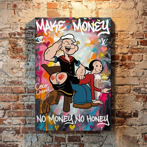 Pop art kunst popeye - art, seemann