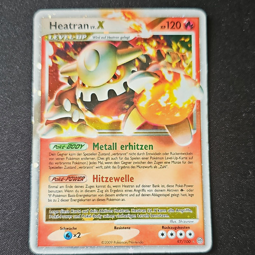Pokémon tcg heatran - pokémon, holo