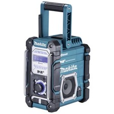 Makita Baustellenradio DAB+, UKW AUX, Bluetooth®, USB spritzwassergeschützt