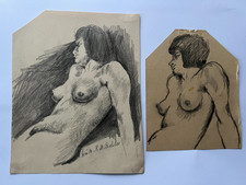 2 Akte - Frauen - Skizzen - um