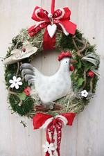 Türkranz Hahn Henne natur