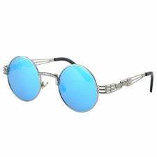 Sonnenbrille runde blaue
