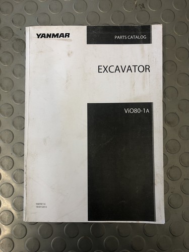 Yanmar teilekatalog vio80 - teilekatalog, vio80-1a