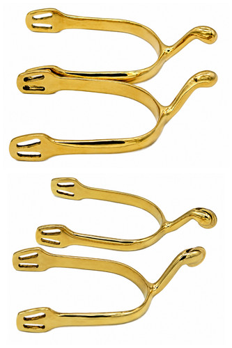 Sporen rädchensporen gold - sporen,