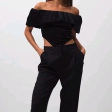 Carmen Top, Bluse, corsage, M