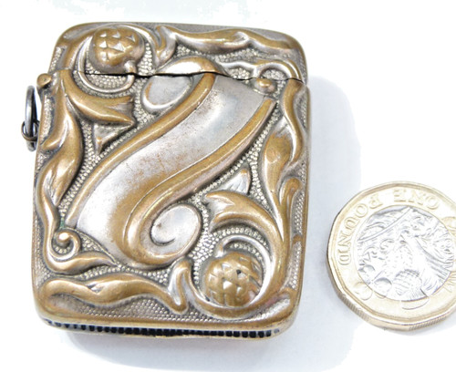 Antikes jugendstil messing - antikes,