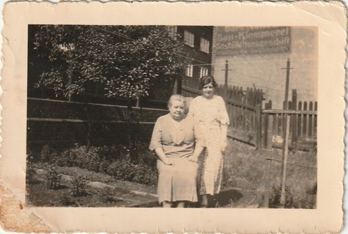 Vintage foto frauen garten - vintage,