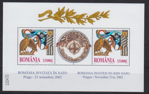 Rumänien minr block 325 - block, nato