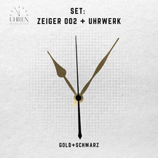 Quarzuhrwerk lautlos mit