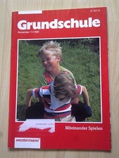 Unterricht, Zeitschrift, Zeitung, Grundschule, Miteinander Spielen, 11/1993 rar 