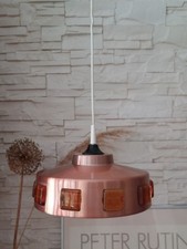 60s Alu Pendelleuchte Lampe
