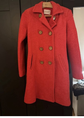 Vero moda damen mantel rot - mantel, xs