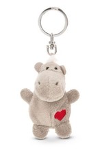 NICI SCHLÜSSELANHÄNGER NILPFERD MIT HERZ NEU