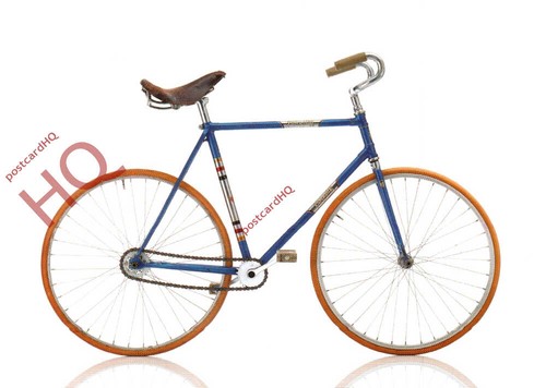 Ansichtskarte fahrrad - ansichtskarte,,