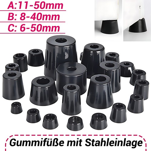 11mm 50mm gummifüße - 11mm-50mm, mit
