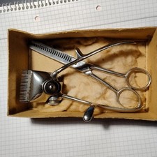 Haarschneideset Aesculap 1920 Antik in OVP Schermaschine