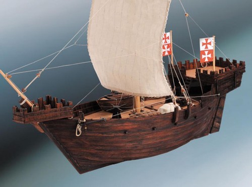 Hanse kogge dusek d003 - d003, 1:72