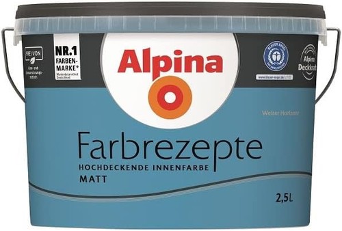 Alpina farbrezepte wandfarbe - alpina,