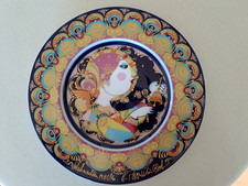 Rosenthal Weihnachtsteller 1980 Engel mit Glockenspiel Bjorn Wiinblad