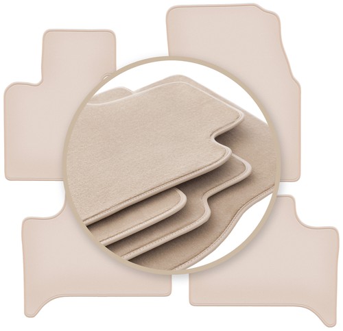 Premium beige fußmatten - premium,